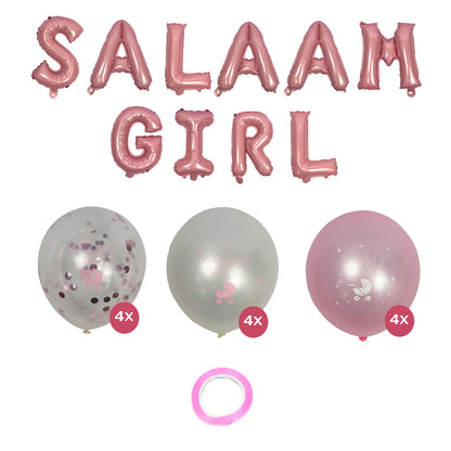 'Salaam Little Girl' Ballonnen 12X