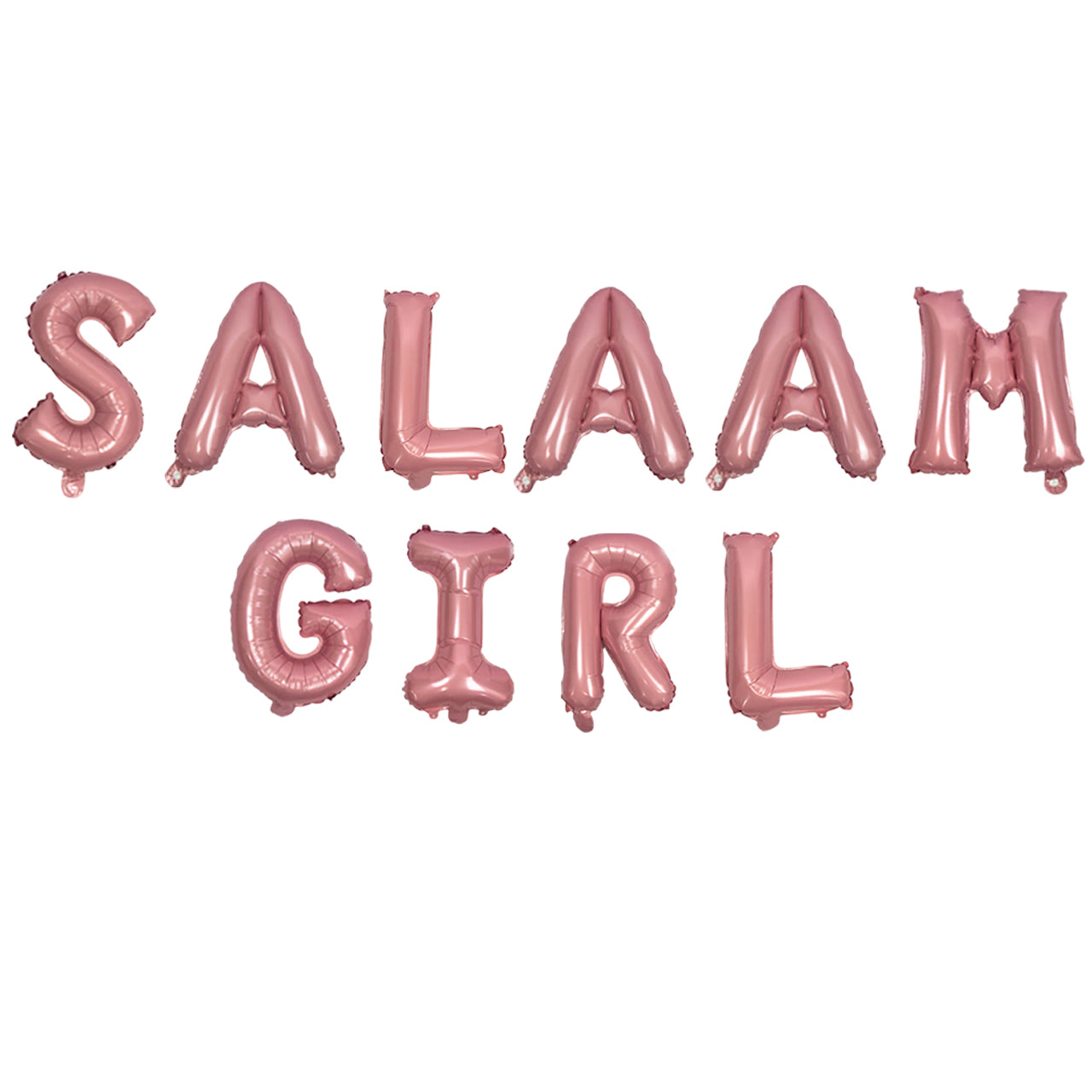 'Salaam Girl' Letterballon