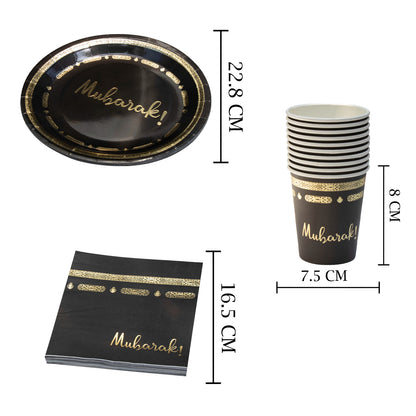 Mansak Umrah Mubarak Dinnerware set for 20 guests 
